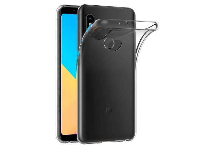 Чехол Yotrix UltrathinCase для Xiaomi Mi A2 (прозрачный, гелевый)