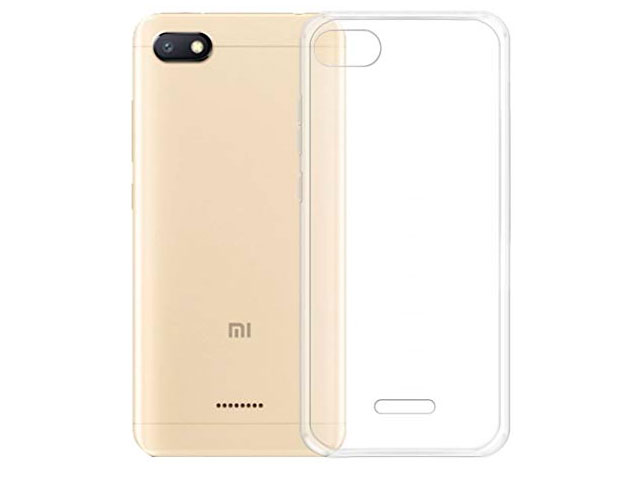 Чехол Yotrix UltrathinCase для Xiaomi Redmi 6A (прозрачный, гелевый)