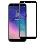 Защитное стекло Yotrix 3D Glass Protector для Samsung Galaxy A6 plus 2018 (черное)