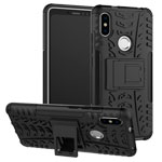 Чехол Yotrix Shockproof case для Xiaomi Redmi S2 (черный, пластиковый)