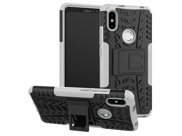 Чехол Yotrix Shockproof case для Xiaomi Redmi S2 (белый, пластиковый)