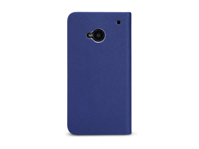 Чехол Nillkin Simplicity leather case для HTC One 801e (HTC M7) (синий, кожанный)