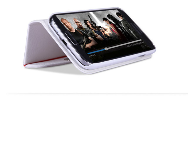 Чехол Nillkin Simplicity leather case для Samsung Galaxy S4 i9500 (белый, кожанный)