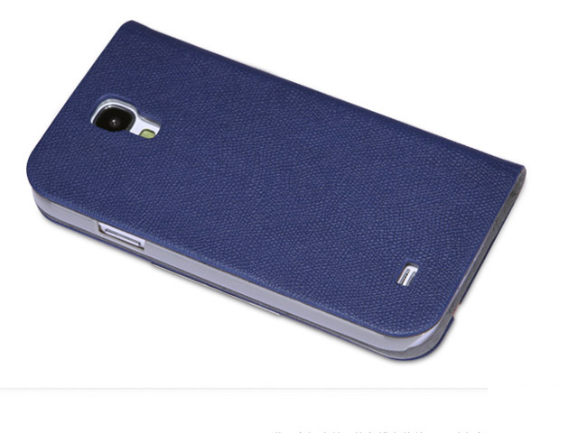 Чехол Nillkin Simplicity leather case для Samsung Galaxy S4 i9500 (синий, кожанный)