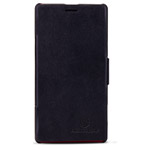 Чехол Nillkin V-series Leather case для Sony Xperia L S36h (черный, кожанный)