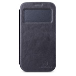 Чехол Nillkin Easy Series Leather case для Samsung Galaxy S4 i9500 (черный, кожанный)