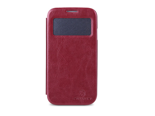 Чехол Nillkin Easy Series Leather case для Samsung Galaxy S4 i9500 (красный, кожанный)