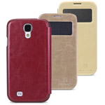 Чехол Nillkin Easy Series Leather case для Samsung Galaxy S4 i9500 (бежевый, кожанный)