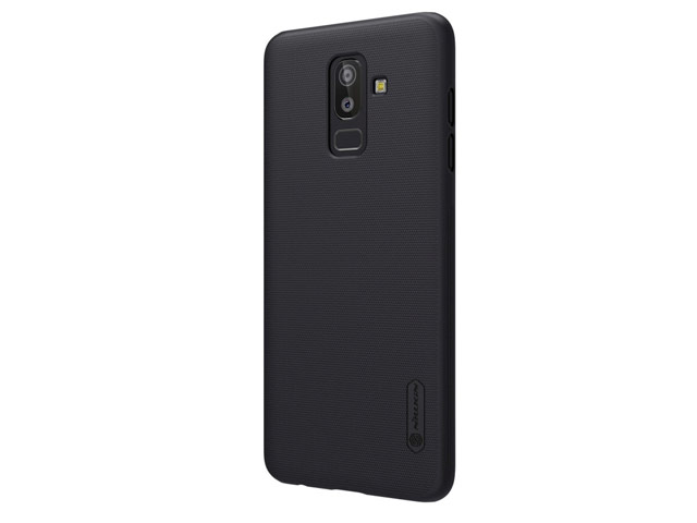 Чехол Nillkin Hard case для Samsung Galaxy J8 (черный, пластиковый)