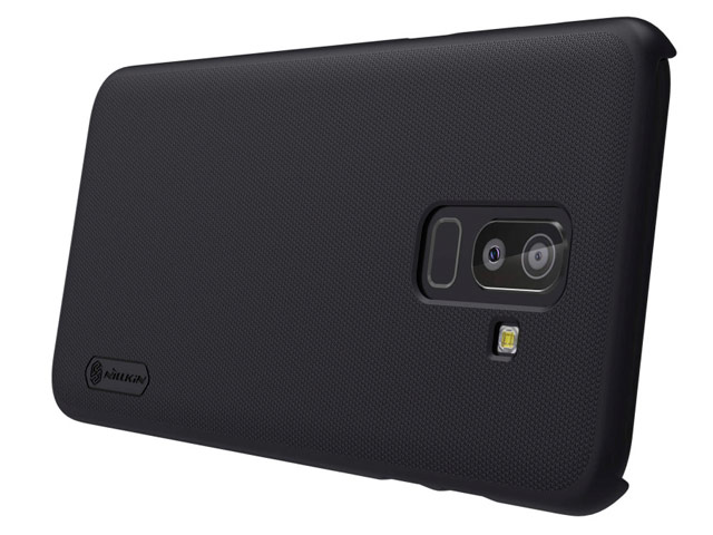 Чехол Nillkin Hard case для Samsung Galaxy J8 (черный, пластиковый)