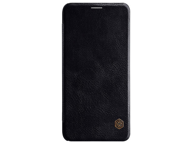 Чехол Nillkin Qin leather case для Samsung Galaxy J8 (черный, кожаный)