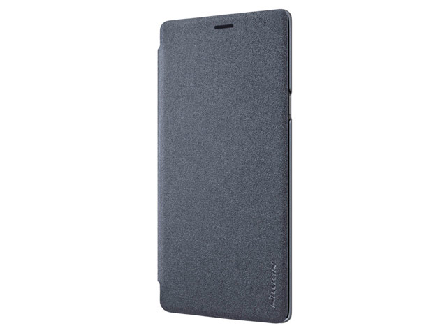 Чехол Nillkin Sparkle Leather Case для Samsung Galaxy Note 9 (темно-серый, винилискожа)