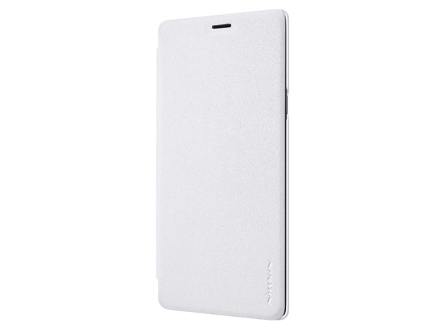 Чехол Nillkin Sparkle Leather Case для Samsung Galaxy Note 9 (белый, винилискожа)
