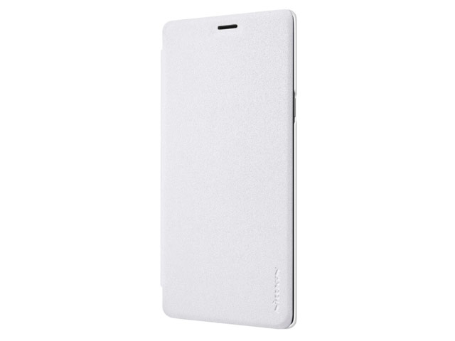 Чехол Nillkin Sparkle Leather Case для Samsung Galaxy Note 9 (белый, винилискожа)