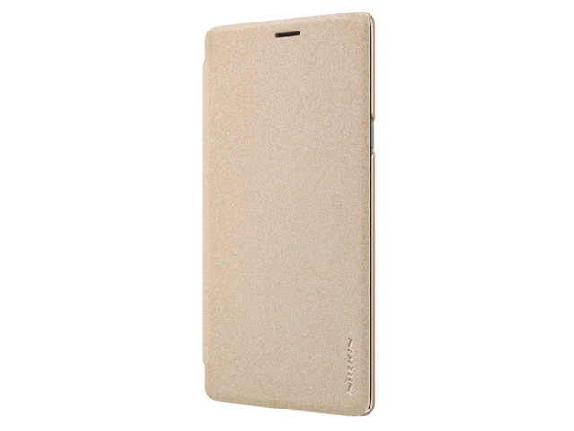 Чехол Nillkin Sparkle Leather Case для Samsung Galaxy Note 9 (золотистый, винилискожа)