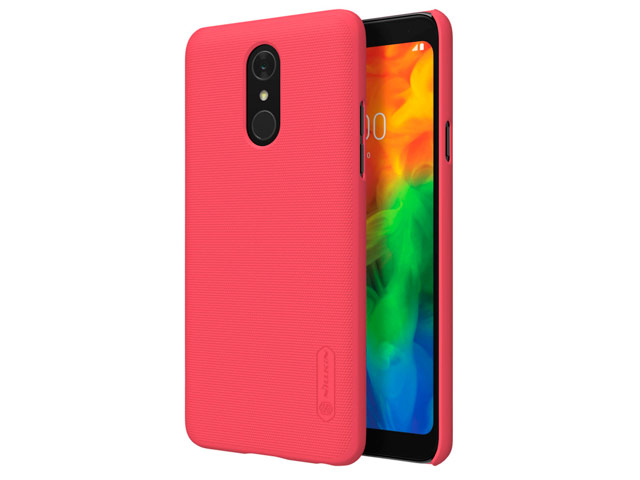 Чехол Nillkin Hard case для LG Q7 (красный, пластиковый)