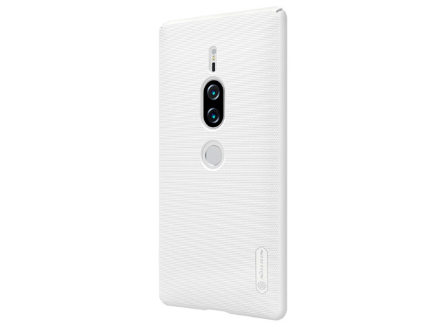 Чехол Nillkin Hard case для Sony Xperia XZ2 premium (белый, пластиковый)
