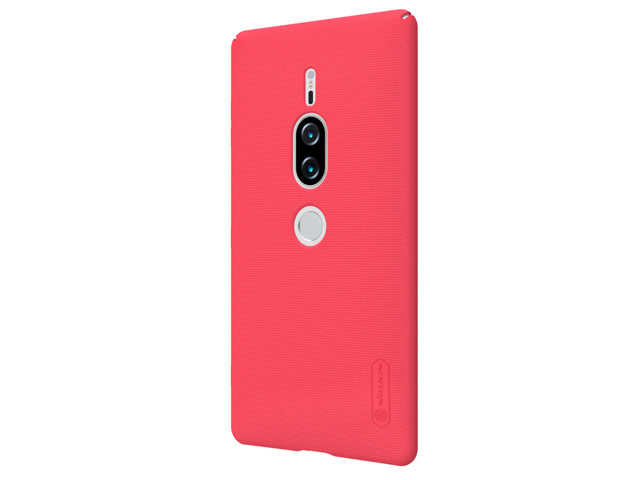 Чехол Nillkin Hard case для Sony Xperia XZ2 premium (красный, пластиковый)