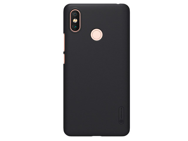 Чехол Nillkin Hard case для Xiaomi Mi Max 3 (черный, пластиковый)