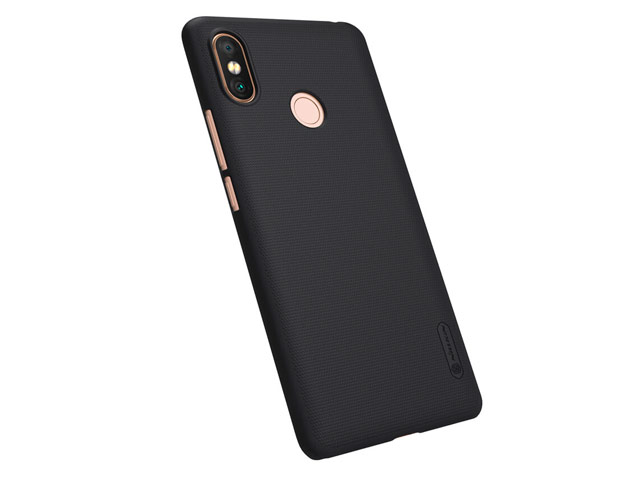 Чехол Nillkin Hard case для Xiaomi Mi Max 3 (черный, пластиковый)