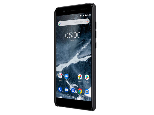 Чехол Nillkin Hard case для Nokia 5.1 (черный, пластиковый)