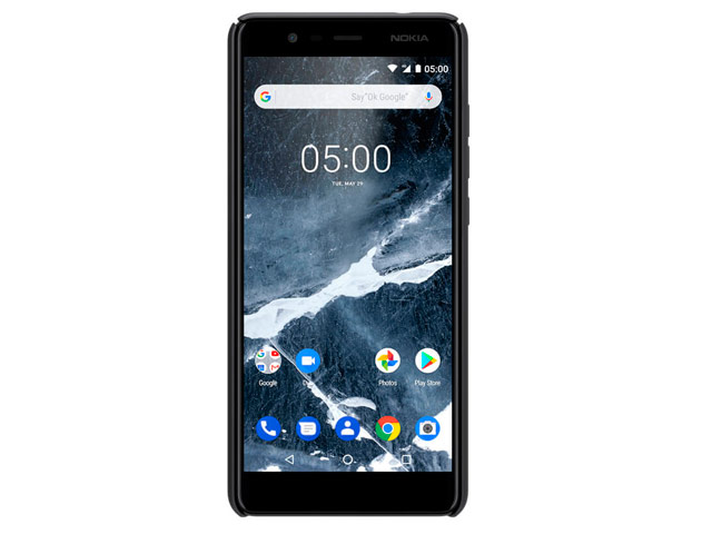 Чехол Nillkin Hard case для Nokia 5.1 (черный, пластиковый)