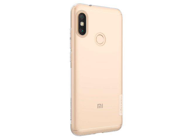 Чехол Nillkin Nature case для Xiaomi Redmi 6 pro (прозрачный, гелевый)