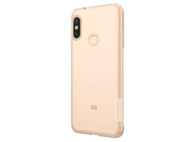 Чехол Nillkin Nature case для Xiaomi Redmi 6 pro (прозрачный, гелевый)