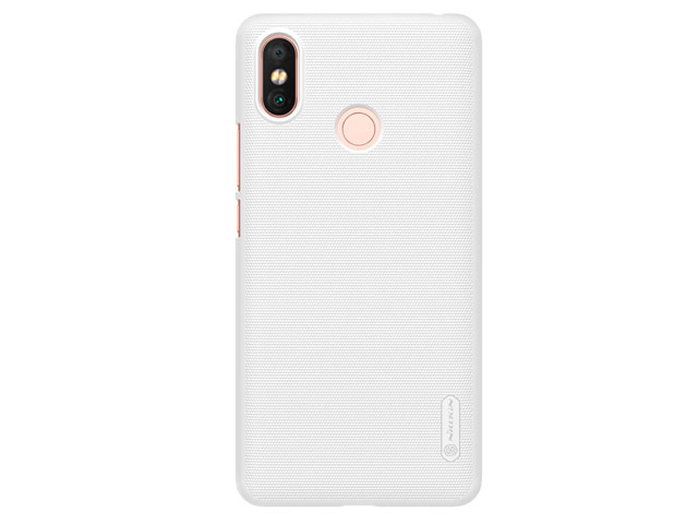 Чехол Nillkin Hard case для Xiaomi Mi Max 3 (белый, пластиковый)