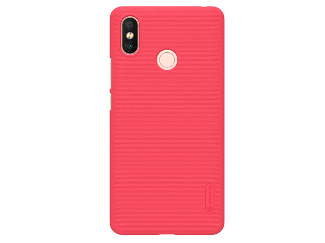 Чехол Nillkin Hard case для Xiaomi Mi Max 3 (красный, пластиковый)
