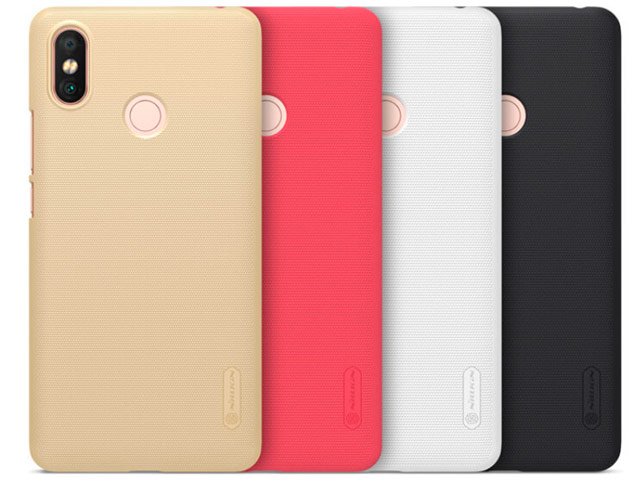 Чехол Nillkin Hard case для Xiaomi Mi Max 3 (красный, пластиковый)