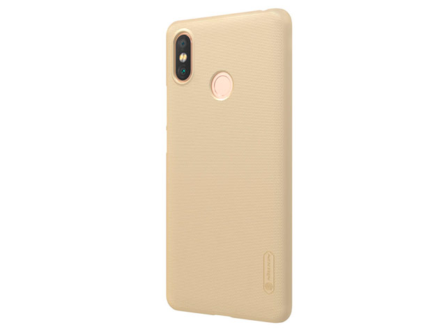 Чехол Nillkin Hard case для Xiaomi Mi Max 3 (золотистый, пластиковый)