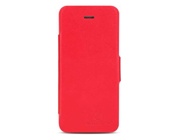 Чехол Nillkin V-series Leather case для Apple iPhone 5 (красный, кожанный)