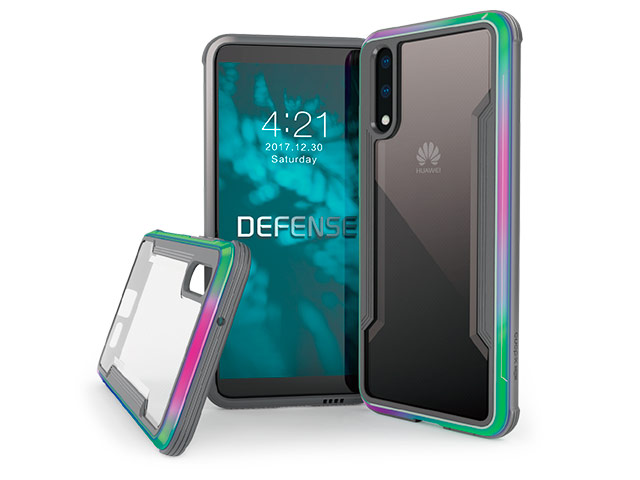 Чехол X-doria Defense Shield для Huawei P20 (хамелеон, маталлический)