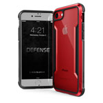 Чехол X-doria Defense Shield для Apple iPhone 6/7/8 (красный, маталлический)