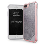 Чехол X-doria Defense Lux для Apple iPhone 6/7/8 plus (Rose Gold, маталлический)