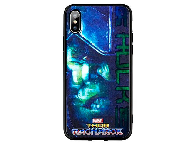 Чехол Marvel Avengers Hard case для Apple iPhone X (Hulk, пластиковый)