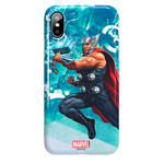 Чехол Marvel Avengers Hard 3D case для Apple iPhone X (Thor, пластиковый)