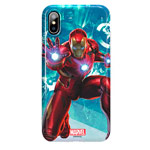 Чехол Marvel Avengers Hard 3D case для Apple iPhone X (Ironman, пластиковый)
