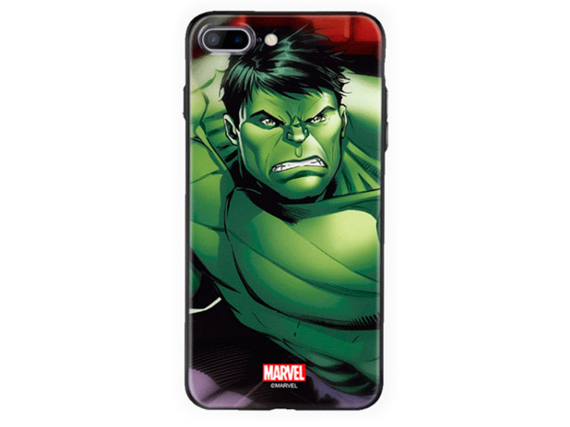 Чехол Marvel Avengers Hard case для Apple iPhone 8 plus (Hulk, пластиковый)