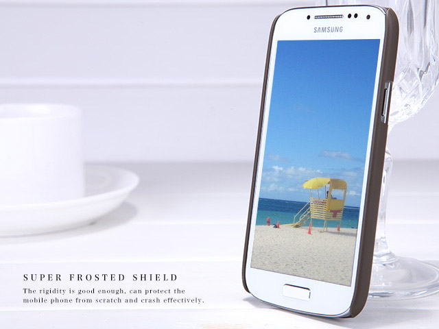 Чехол Nillkin Hard case для Samsung Galaxy S4 mini i9190 (темно-коричневый, пластиковый)
