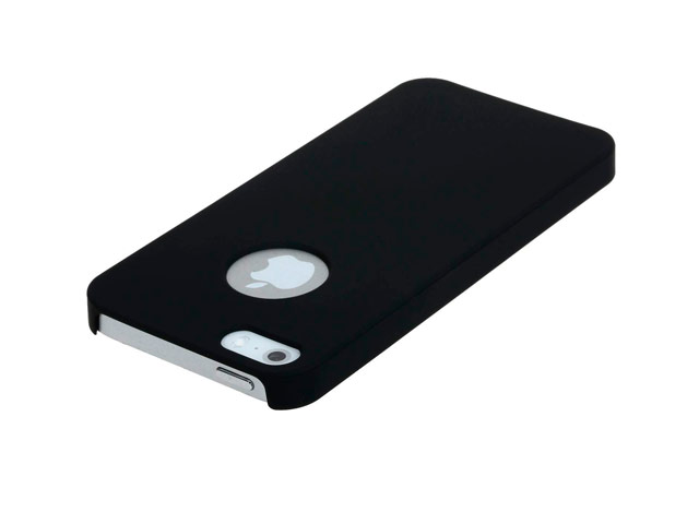Чехол Yotrix HardCase для Apple iPhone SE (черный, пластиковый)