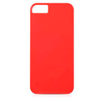Чехол Yotrix HardCase для Apple iPhone SE (красный, пластиковый)
