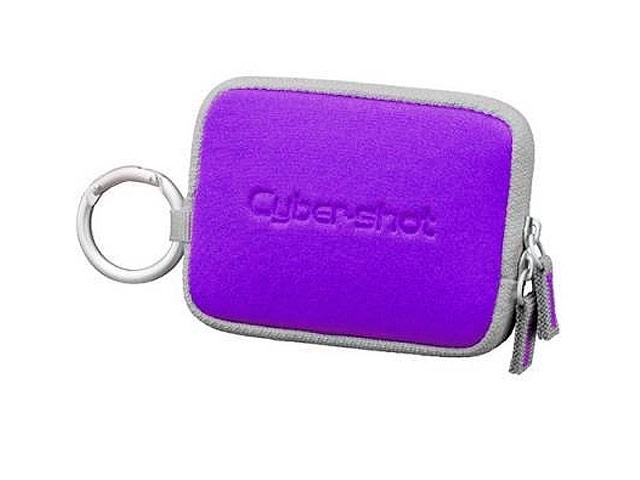 Чехол Sony Cyber-shot Case для фотоаппарата (фиолетовый, 100х65х18 мм)