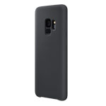 Чехол Yotrix LiquidSilicone для Samsung Galaxy S9 (черный, гелевый)