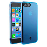 Чехол Seedoo Grace case для Apple iPhone 8 plus (синий, гелевый)