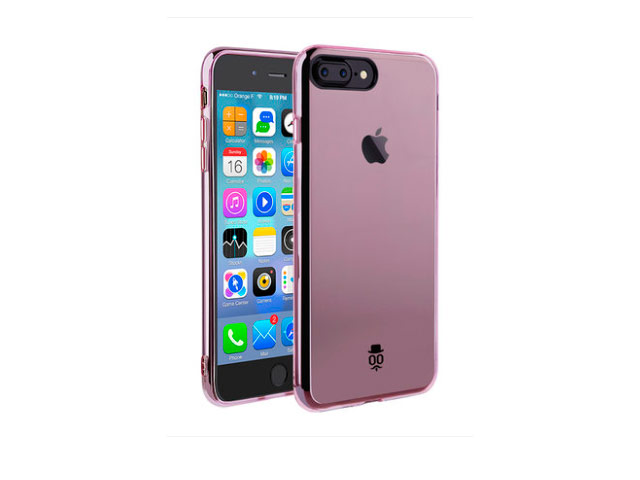 Чехол Seedoo Grace case для Apple iPhone 8 plus (розовый, гелевый)