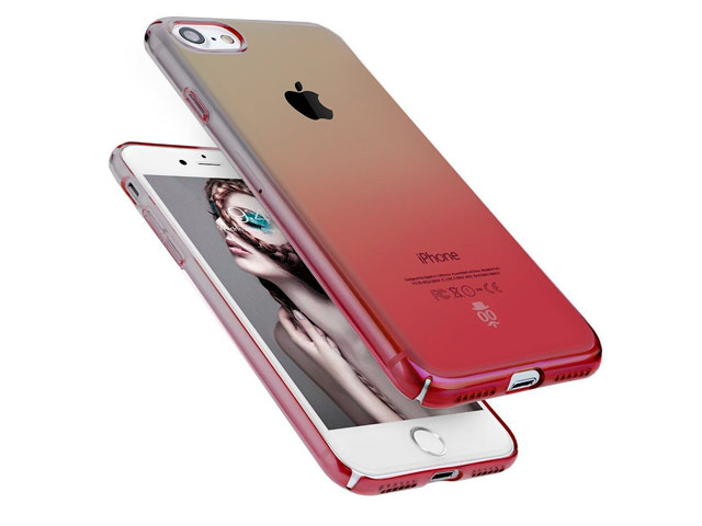Чехол Seedoo Dazzle case для Apple iPhone 8 (розовый, пластиковый)