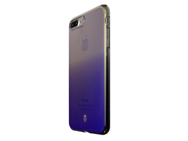 Чехол Seedoo Dazzle case для Apple iPhone 8 plus (синий, пластиковый)