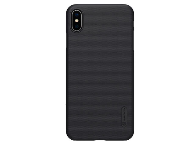 Чехол Nillkin Hard case для Apple iPhone XS max (черный, пластиковый)